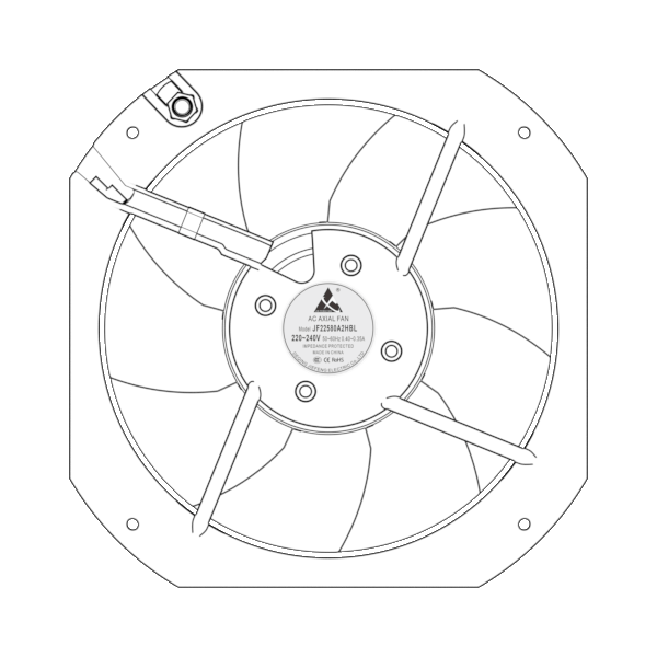 JF22580A2HBL/W-9M