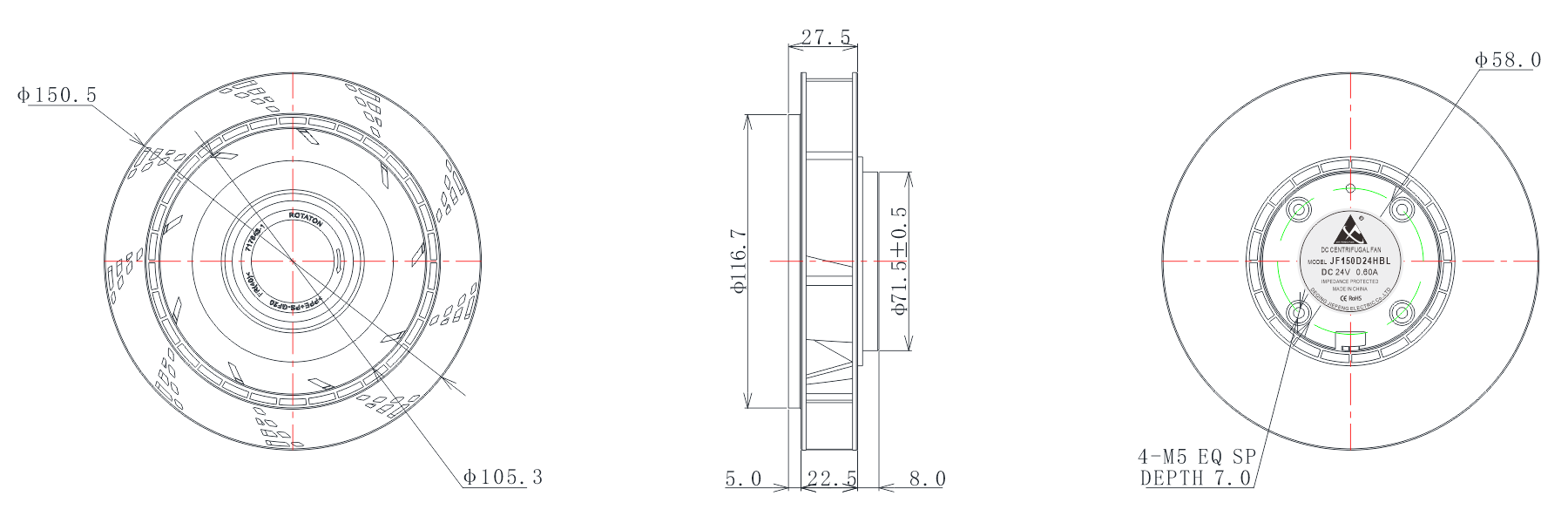 JF150D24HBL