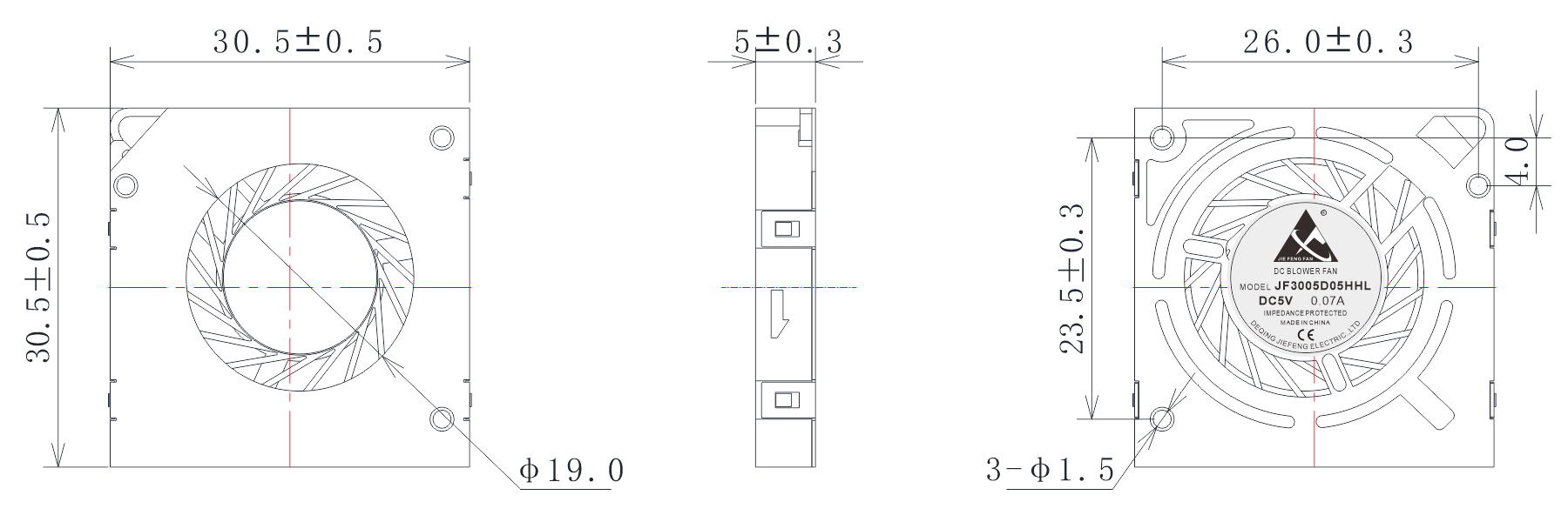 JF3005D05HL-M