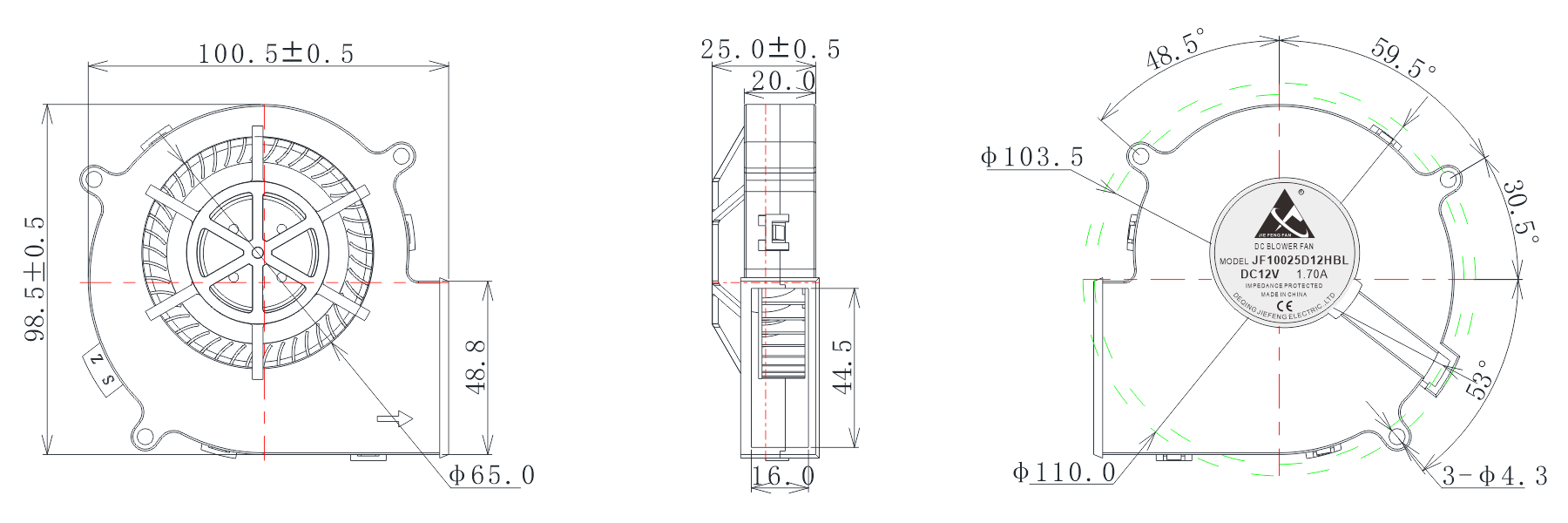 JF10025D12HL